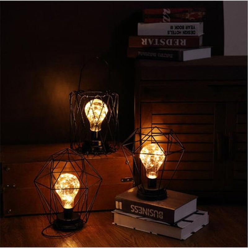 Hollow Table Lamps - Ramkos Cozy Lights