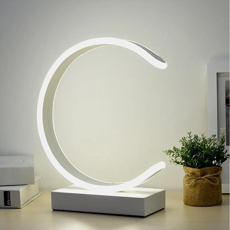 Moon shape LED Lamp - Ramkos Cozy Lights