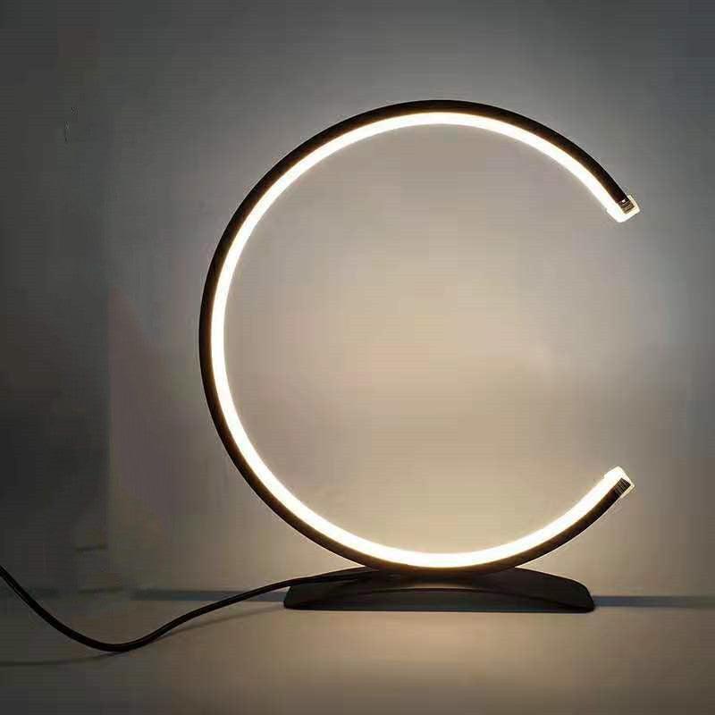 Moon shape LED Lamp - Ramkos Cozy Lights