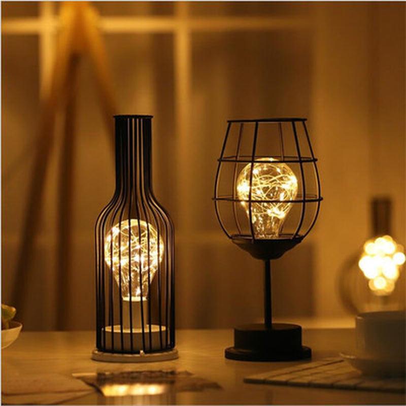 Hollow Table Lamps - Ramkos Cozy Lights