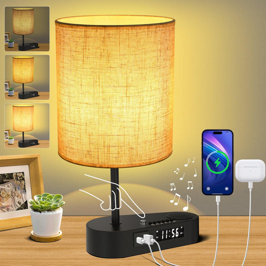 Multifunctional Bluetooth Table Lamp - Ramkos Cozy Lights