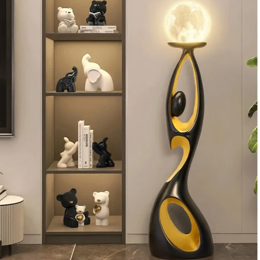 Luxury Resin Sculpture Lamp