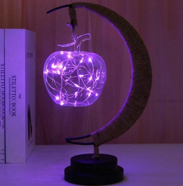 Moon Shape Lamp - Ramkos Cozy Lights