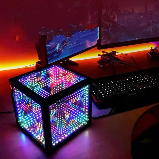 Luminous Crystal Cube - Ramkos Cozy Lights