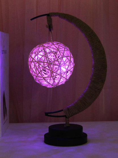 Moon Shape Lamp - Ramkos Cozy Lights