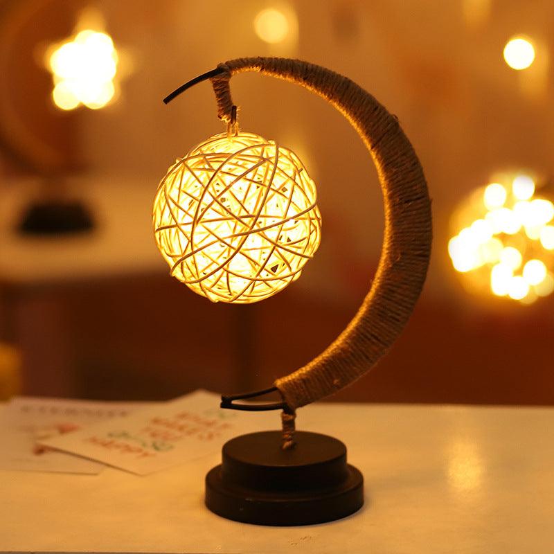 Moon Shape Lamp - Ramkos Cozy Lights