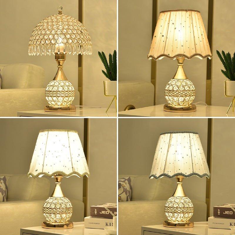 Crystal Desk Lamp - Ramkos Cozy Lights