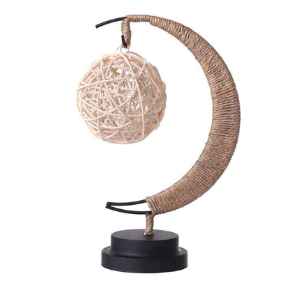 Moon Shape Lamp - Ramkos Cozy Lights