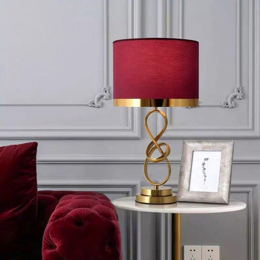 Elegant Bedroom Bedside Lamp - Ramkos Cozy Lights