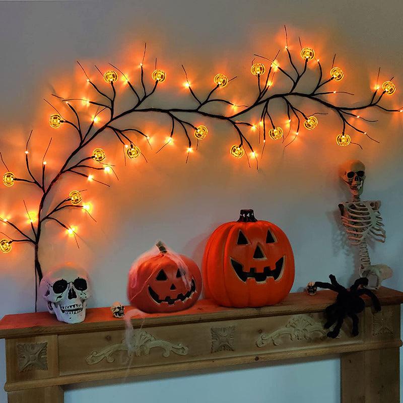 Halloween Willow Vine String Light - Ramkos Cozy Lights