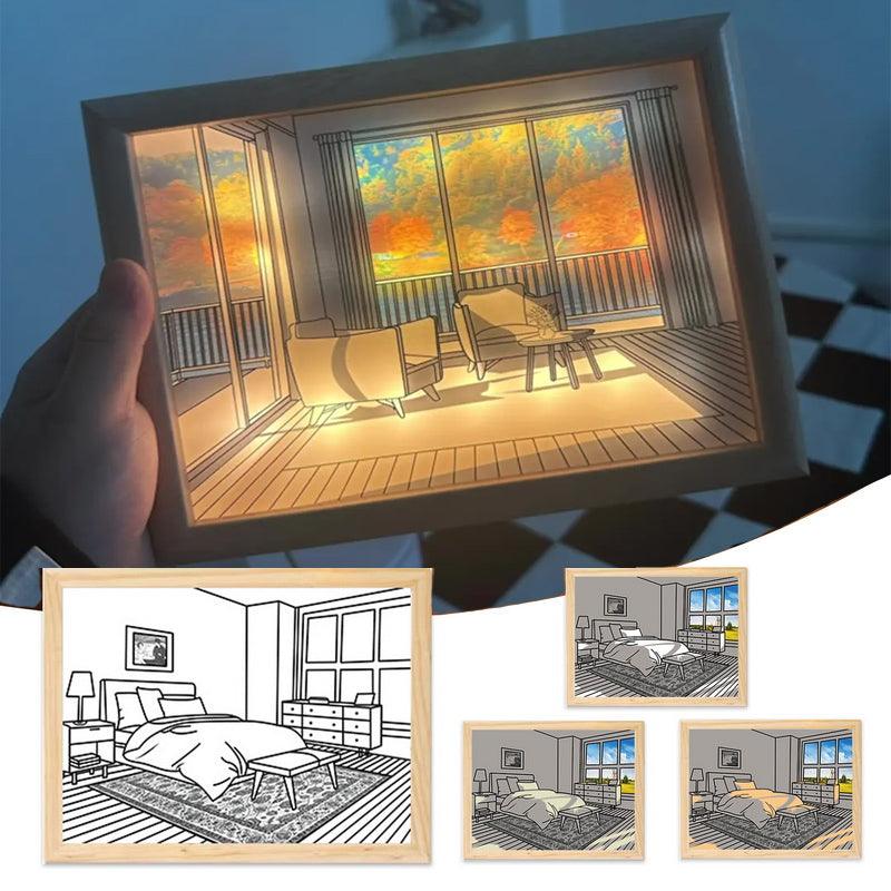 Illuminated Painting Light - Ramkos Cozy Lights