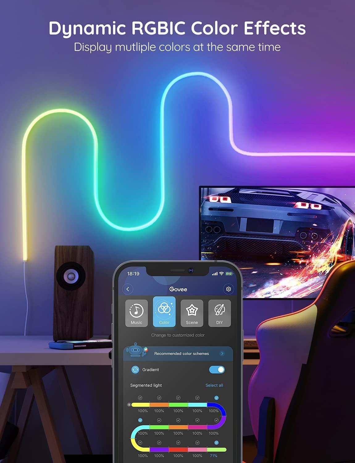 RGB Colorful Music Neon Light - Ramkos Cozy Lights