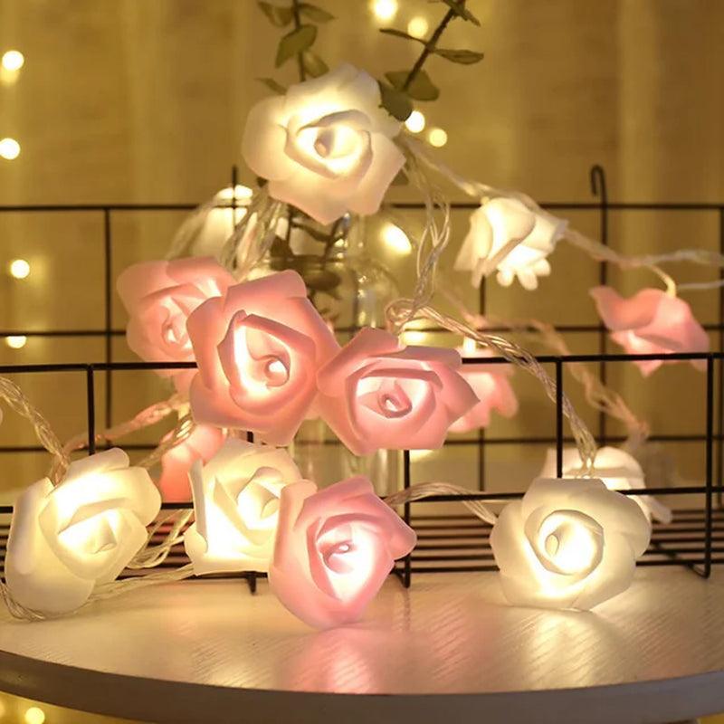 Rose String Lights - Ramkos Cozy Lights