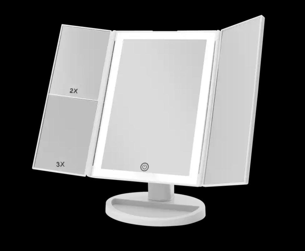 LED Magnifying Cosmetic Makeup Mirror - Ramkos Cozy Lights