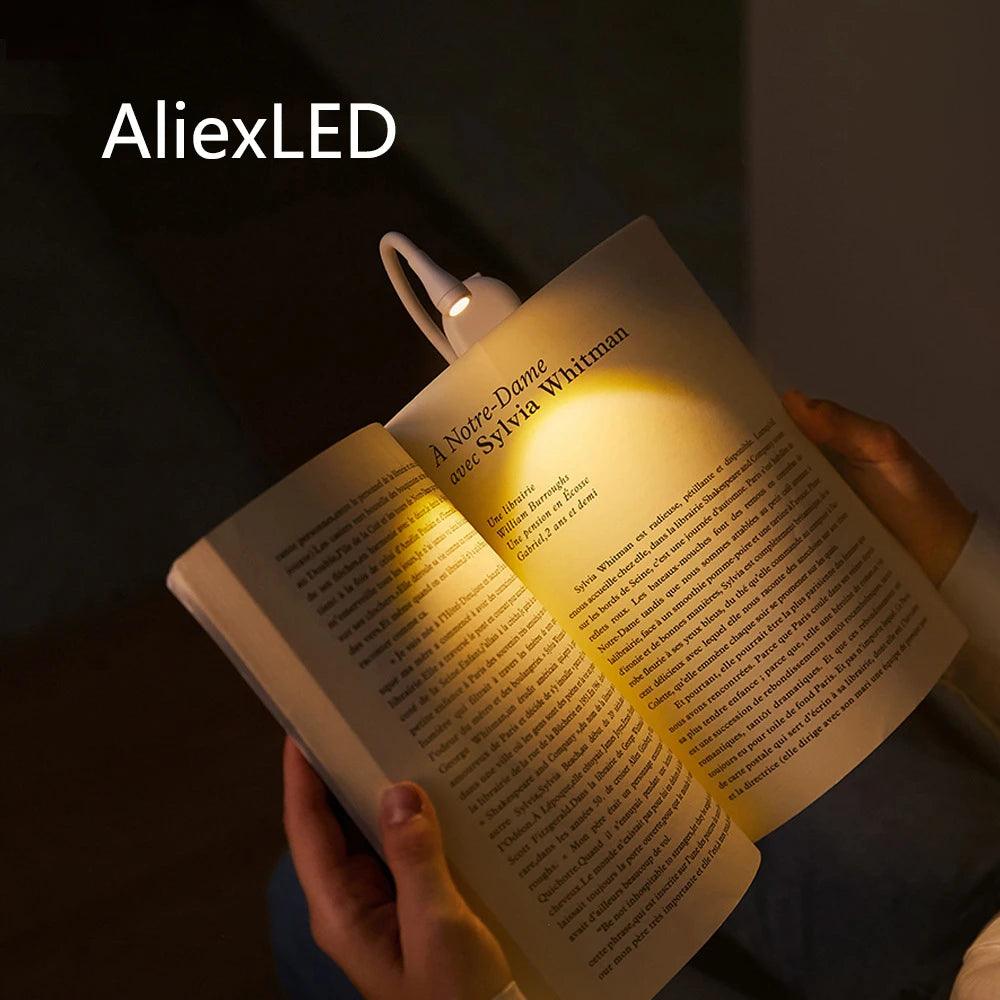 Mini LED Book Reading Lamp - Ramkos Cozy Lights