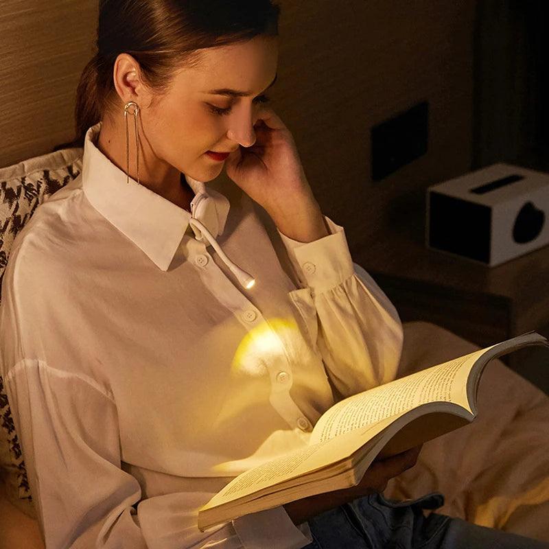 Mini LED Book Reading Lamp - Ramkos Cozy Lights