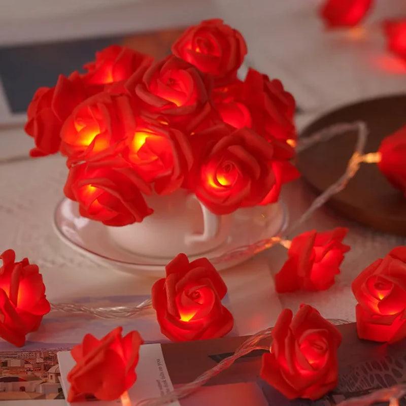 Rose String Lights - Ramkos Cozy Lights