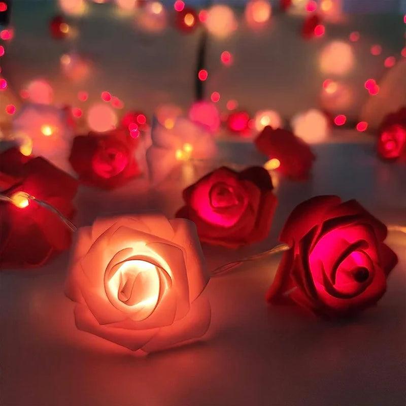 Rose String Lights - Ramkos Cozy Lights