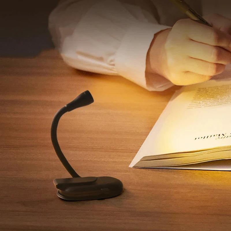 Mini LED Book Reading Lamp - Ramkos Cozy Lights